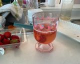 材料3つだけ！スッキリイチゴドリンク🍓☆作り方5写真