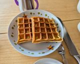 白玉ワッフル。作り方4写真