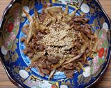 ヨウサマの減塩牛肉細切れとごぼう炒め作り方5写真