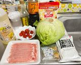 レタスの豚ロース薄切り巻き😃作り方1写真