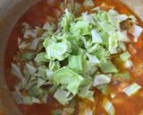 トマトだけで煮込む食べるミネストローネ作り方5写真