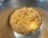 伸びる！ドリア風・香ばし焼きチーズキムチおにぎり作り方1写真