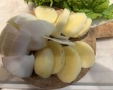 春野菜の味噌汁♪作り方1写真