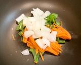 【糖尿病】オム焼きそば 559kcal作り方3写真