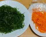 さしみ切り昆布とにんじんの炒め作り方1写真