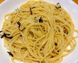 火も包丁も使わないで作る！塩昆布パスタ作り方4写真