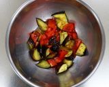 なすとトマトのマリネ風作り方3写真
