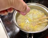 簡単！白菜と玉ねぎの煮込みスープ作り方12写真