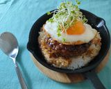 スキレットひとつでWAGYUロコモコ作り方6写真