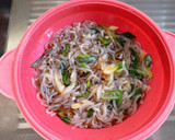 簡単♡レンジでネギと豚肉のすき焼き煮♪作り方3写真