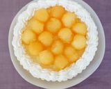 ころころメロンの焼かないレアチーズタルト作り方10写真