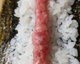 まぐろたたきだけ購入・ある材料で細巻き作り方2写真