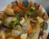 簡単中華風梅照味回鍋肉青椒肉絲風作り方17写真