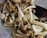 しめじと玉ねぎの醤油麹豆乳クリームパスタ作り方4写真