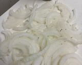 新玉ねぎと水菜のドレッシングサラダ♪作り方1写真