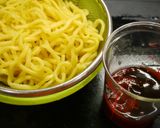 簡単!ちゃんぽん麺ナポリタン作り方1写真