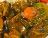 メイプルシロップの甘口チーズ玉子カレー作り方4写真