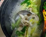 簡単！キノコinミルクスープ作り方3写真