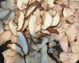 ターサイと椎茸と鶏むね肉の香ばし醤油炒め作り方7写真