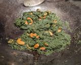グリーンライス（ミントとパクチー混ぜご飯）作り方3写真