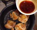 鶏梅タレ焼き作り方4写真