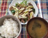 肉ねぎ炒め♪作り方4写真