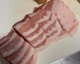 豚丼風⭐︎厚揚げでかさ増し豚バラ炒め作り方1写真