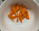 簡単中華風梅味噌クリーム味青椒肉絲風作り方5写真