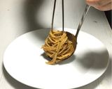 タコとアスパラの餃子辣油ボロネーゼ作り方27写真