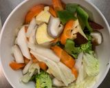お一人様オイトマト味根菜たっぷり野菜炒め作り方14写真
