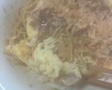 簡単お好み焼き　焼きそば入り作り方11写真