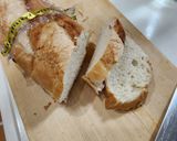 フランスパンとバルサミコ酢作り方1写真