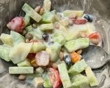 シマウリと豆のヨーグルトサラダ作り方5写真