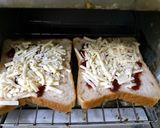 ☆簡単調理！ピザ風トーストサンド🍕作り方2写真
