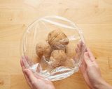 ハッセルバックポテトたらこソース作り方3写真