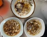 年越しにレンジ野菜あんかけ中華柚子湯豆腐作り方3写真