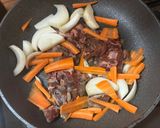 スーパーの味付き肉で肉野菜炒め作り方3写真