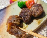 節約&ヘルシー!蒟蒻入りハンバーグ作り方4写真