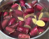 揚げないさつま芋のきな粉がけ♪作り方1写真