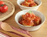 生姜香る♪厚揚げのとろみトマトあん作り方6写真