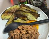 ナスと挽肉の辛味スパゲティ（ナス辛）作り方7写真