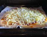バジルとしらすのチーズピザ作り方4写真