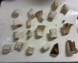 鶏皮エリンギ串作り方1写真