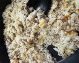 しっかり下味ひき肉のチャーハン作り方7写真