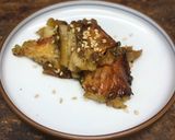 簡単おつまみ🍺ゴーヤと焼けるチーズの砂糖醤油焼き作り方7写真
