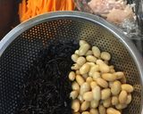 給食の「大豆とひじきの煮物」♡栄養満点作り方1写真