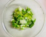 ワンボウルレンジ白菜と鶏もも肉のあんかけ作り方2写真