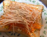 チーズトースト♡にんじん・菊芋作り方5写真