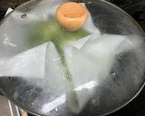 小松菜のオイスターソース蒸し作り方2写真