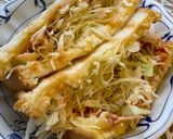 【簡単朝食】キャベツチーズホットサンド作り方4写真